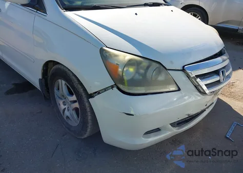 2007 Honda Odyssey Ex-L из США, поврежденный, VIN 5FNRL38747B412936